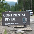Continental Divide Sign
